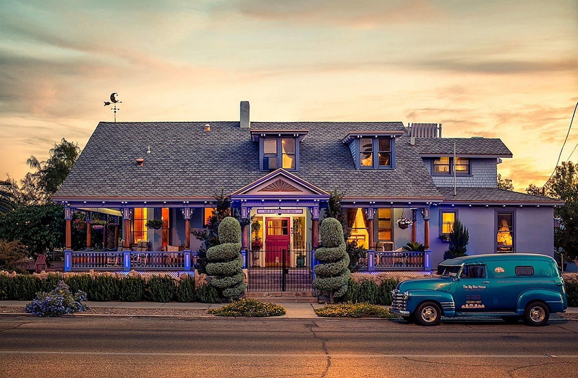 The Big Blue House Inn Boutique Hotel Tucson Buitenkant foto